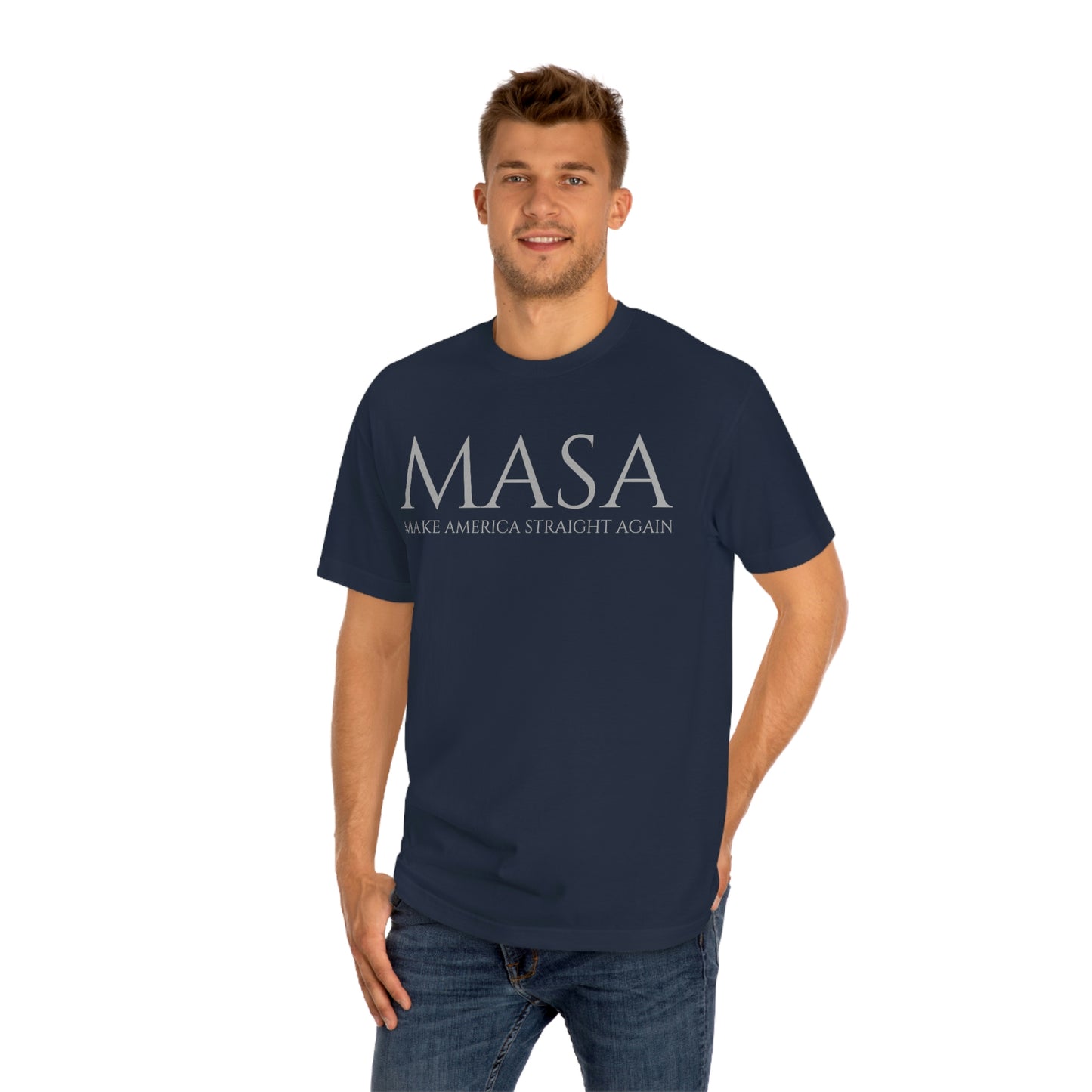 "MASA - Make America Straight Again" Unisex Classic Tee